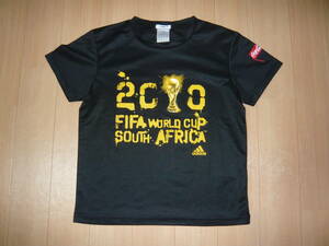 2010年　サッカーＷ杯南アフリカ　コカ・コーラ　adidas　非売品Ｔシャツ　CLIMALITE