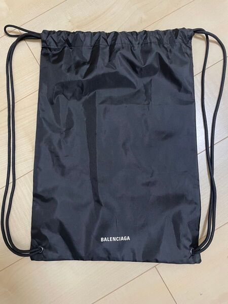 BALENCIAGA バレンシアガ シューズケース ナップサック 未使用 ブラック