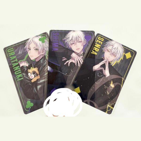 浦島坂田船 WARN12G タワレコ特典 クリアカード うらたぬき 志麻 センラ