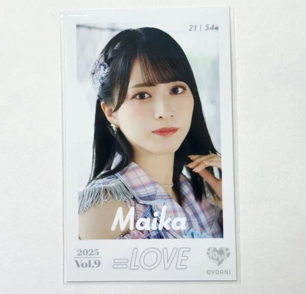 イコラブ =LOVE 佐々木舞香 ミニフォト vol.9 絶対アイドル辞めないで