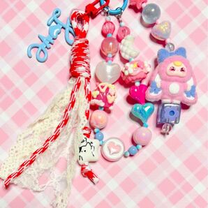 じゃらじゃらキーホルダー ストラップ マスコット キーホルダー ジャラジャラキーホルダー 3歳 1210円