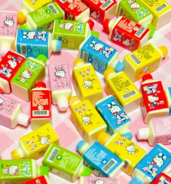 デコパーツ デコレーションパーツ ミニチュア ドールハウス ヨーグルト 1個 42円