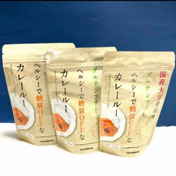 マルコメ ダイズラボ 大豆粉のカレールゥ 120g ×3袋
