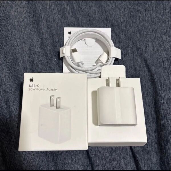 未使用 iPad 付属品 アップル 純正 Apple USB-C 電源アダプタ A2305 20W 充電ケーブル付き
