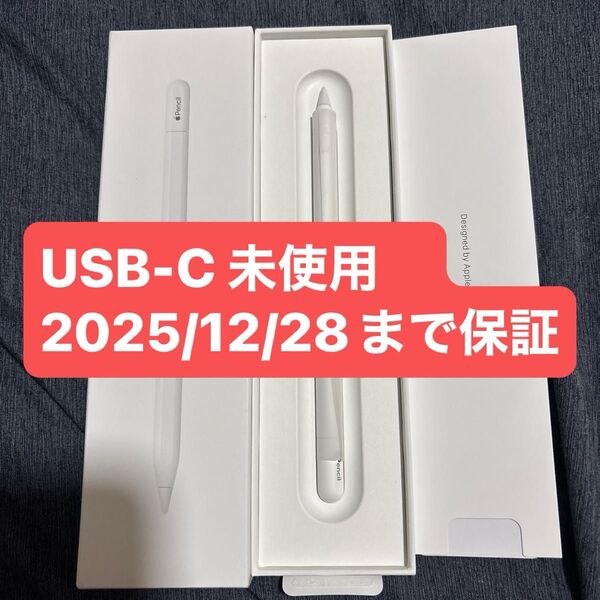 新品未使用 保証付き Apple Pencil (USB-C) アップルペンシル MUWA3ZA/A