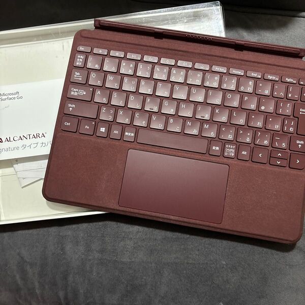 Surface Go Signature Type Cover KCS-00059 バーガンディー