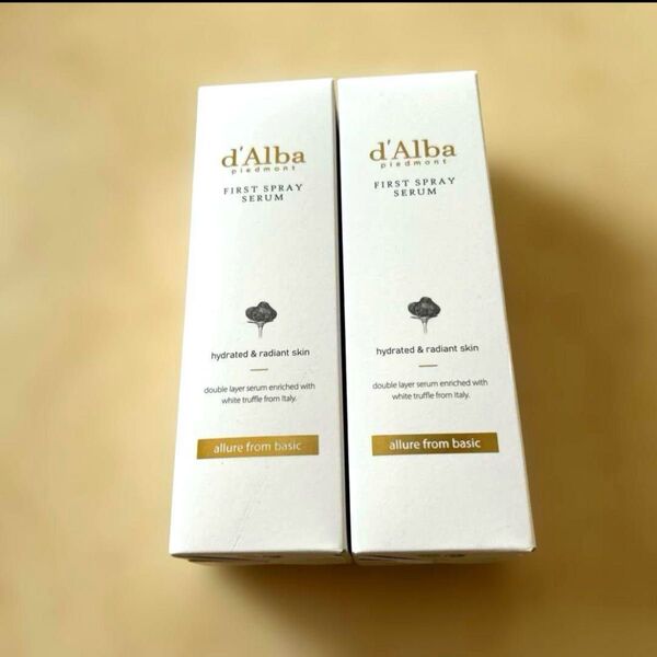 d'Alba ホワイトトリュフファーストスプレーセラム 100ml 2本セット