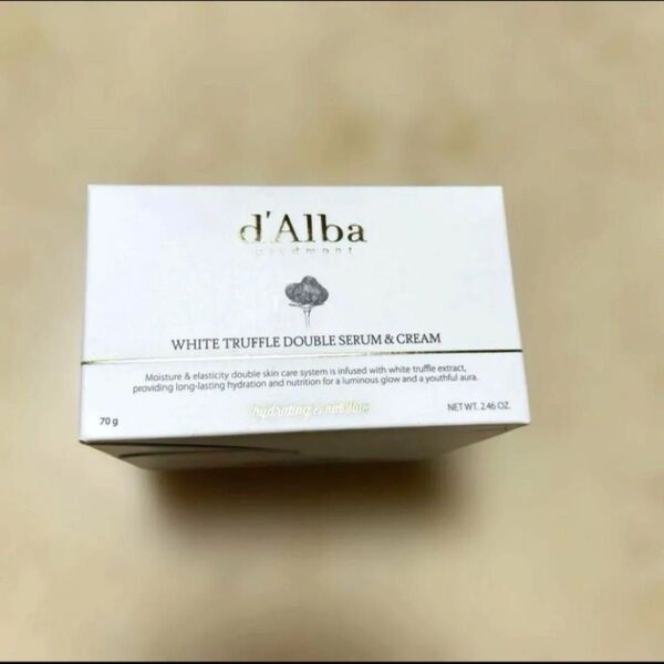 d'Alba ダルバ ホワイトトリュフダブルセラムアンドクリーム 70g