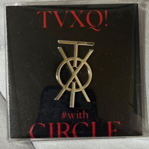 東方神起 TVXQ 韓国SUM公式 ピンバッジ ロゴ