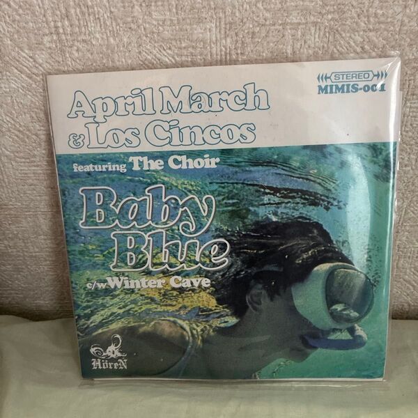 April March and Los Cincos BABY BLUE アナログ レコード EP