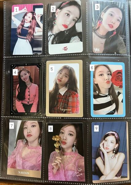 TWICE ナヨン トレカ バラ売り