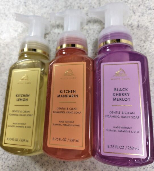 バス & ボディワークス Bath & BodyWorks 泡ハンドソープ3本