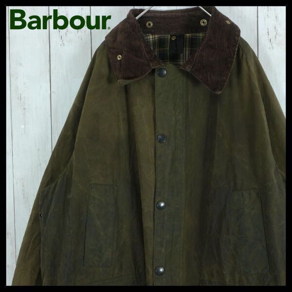 Barbour オイルドジャケット バブアー BEDALE 3ワラント 英国製 ビデイル XL
