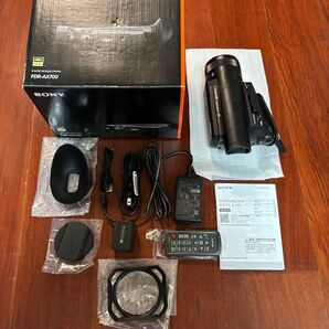 【新同】SONY FDR-AX700|通電時間0×10H|元箱付き