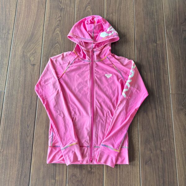 ROXY ロキシー ラッシュガード パーカー ジャケット 水着 ピンク