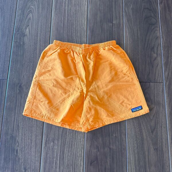 美品 patagonia パタゴニア バギーズショーツ ショートパンツ 5インチ オレンジ 水着