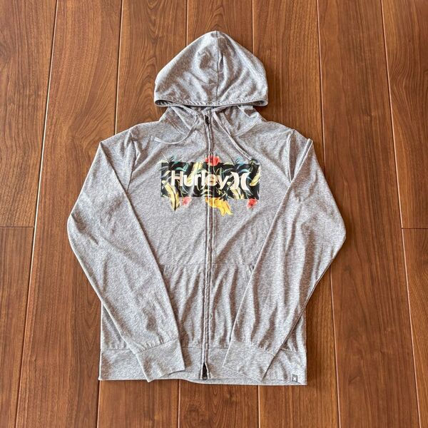 未使用品 Hurley ハーレー ラッシュガード パーカー ジャケット 水着 グレー