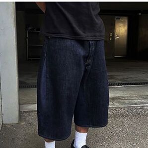 501 CUSTOMIZED EXPANSION BAGGY SHORTS 36