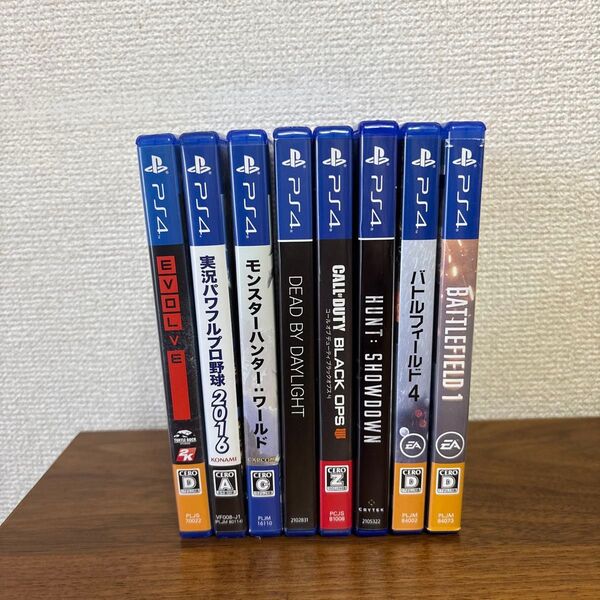 PS4ソフト8本まとめ売り 動作未確認