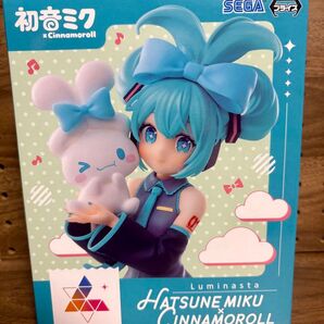 新品 初音ミク シナモロール フィギュア Luminasta SEGA