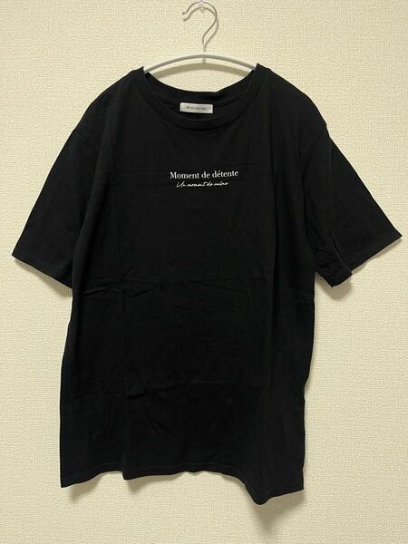 natural beauty basic 黒tシャツ