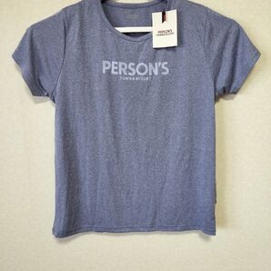 Tシャツ パーソンズ PERSON'S 吸汗速乾 UV 未使用 タグ付き LL