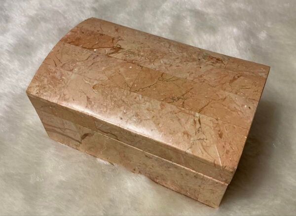大理石の小物入れ ジュエリーボックス イタリア マーブル 東京よりすぐ発送