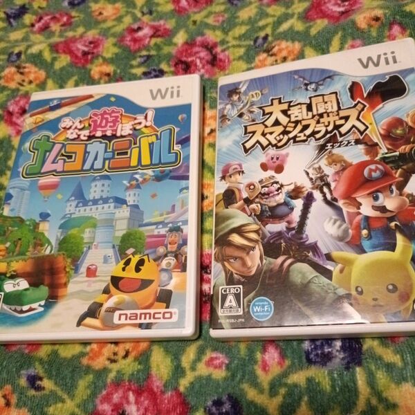 Wii みんなで遊ぼう!ナムコカーニバル & 大乱闘スマッシュブラザーズX