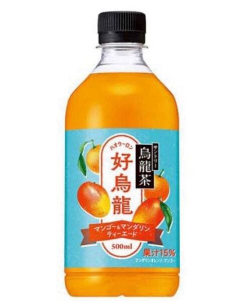 サントリー 烏龍茶 好烏龍 マンゴー&マンダリンティー500ml×4本入 ハオウーロン