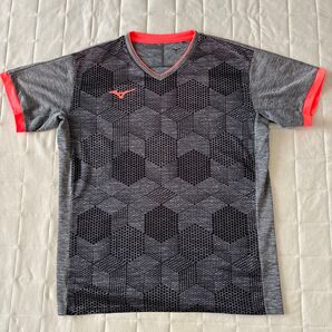 ミズノ トレーニングウェア メンズ M グレー ピンク スポーツ、ウェアゲームウエア、ユニフォーム