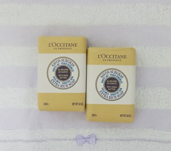 L'OCCITANE ロクシタン シアソープ ミルク 250g × 2個セット♪
