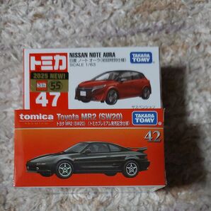 2個セット トミカプレミアム トヨタ MR2 日産 ノートオーラ