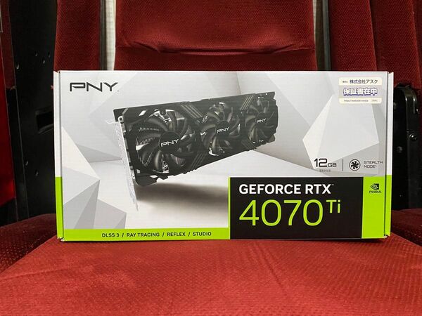 GEFORCE RTX4070Ti PNY 美品 NVIDIA 即発送
