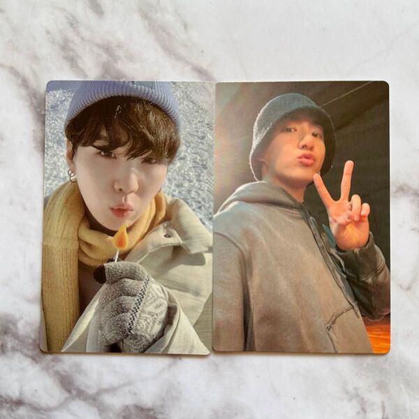 BTS winter package I am still トレカ SUGA ユンギ JUNGKOOK ジョングク