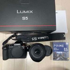 【おまけ付き】LUMIX S5 フルサイズミラーレス一眼 本体+標準レンズ パナソニック ミラーレス一眼カメラ