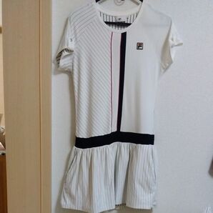 FILA レディース ストライプ柄ワンピース