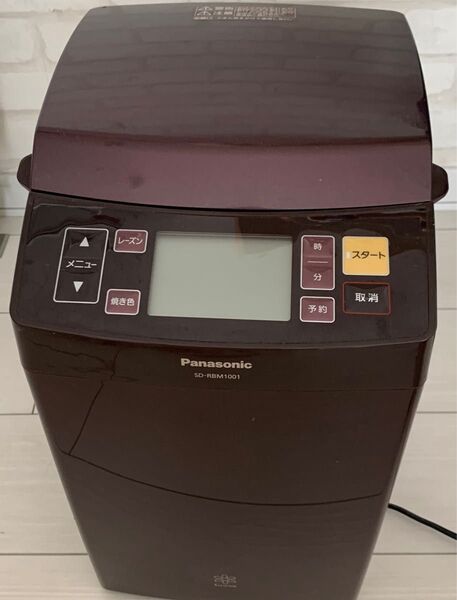 Panasonic ホームベーカリー SD-RBM1001 ブラウン 米