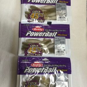 Berkley PowerBait パルステール 3インチ ネオンシャッド 3パックセット