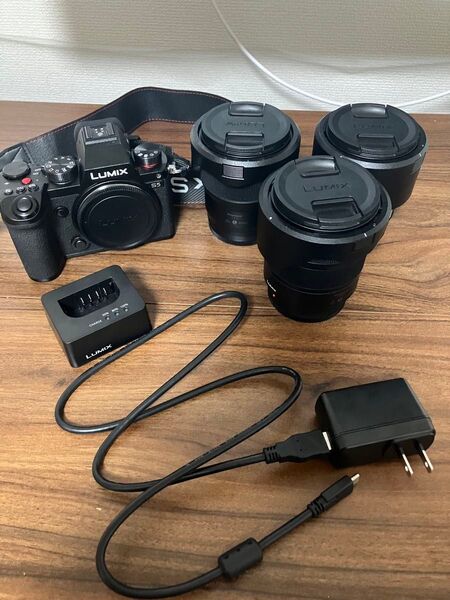 Panasonic lumix s5 レンズ3本 20-60mm 50mm 18mm