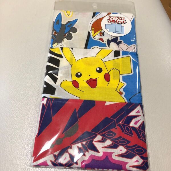 ポケモン ランチクロス 3枚セット
