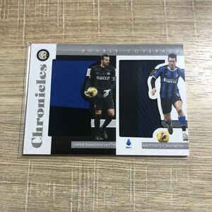 2019-20 PANINI CHRONICLES SOCCER SAMIR HANDANOVIC ANTONIO CANDREVA コンボジャージカード　カンドレーヴァ　ハンダノヴィッチ