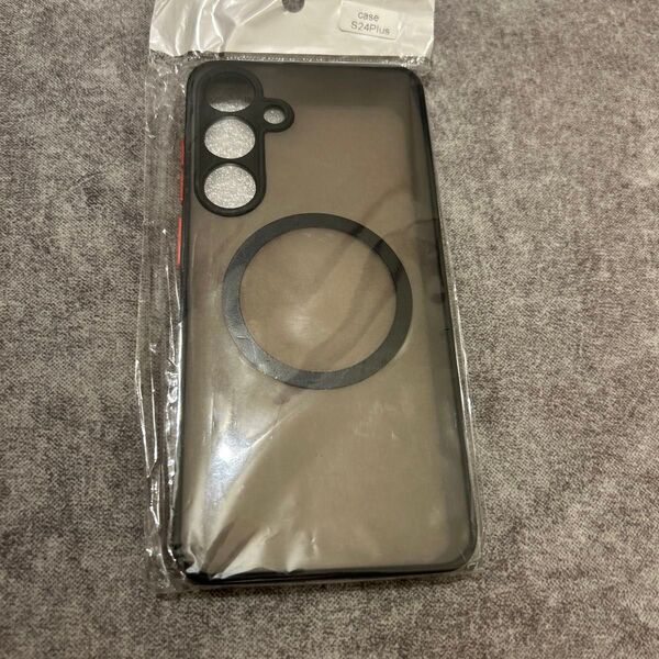 Galaxy S24 Plus ケース ブラック ギャラクシーS24 カバー
