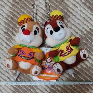  tag attaching Halo we n2011 year chip . Dale mascot soft toy set Disney Land Halloween badge bachi