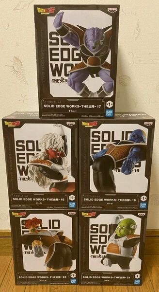 ドラゴンボールZ SOLID EDGE WORKS THE出陣 ギニュー特戦隊 5種セット ジース バータ リクーム グルド