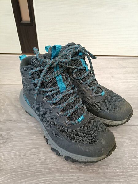 THE NORTH FACE レディース トレッキングシューズ 23.5cm グレー