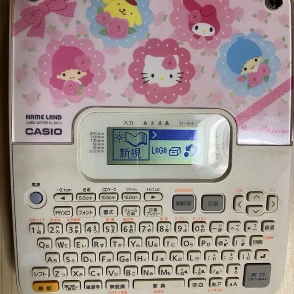 ネームランド NAMELAND KL-SA10 サンリオキャラクターモデル 本体のみ CASIO ラベルライター