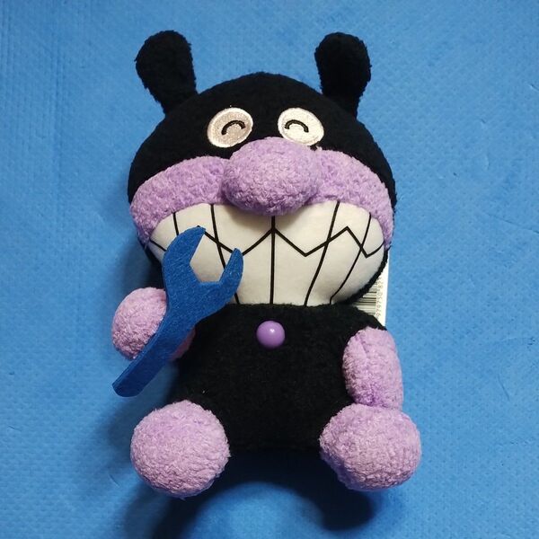 それいけ! アンパンマン ころふわ DIYぬいぐるみ バイキンマン タグ付き 1個
