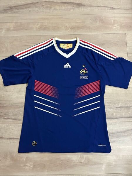 フランス代表09-10 adidas アディダス 2XOユニフォーム 人気色 サッカー ホーム 半袖