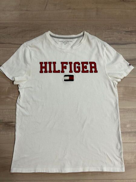 TOMMY HILFIGER トミーヒルフィガー ホワイト 白S Tシャツ 半袖 Tシャツ