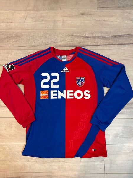 adidasアディダス FC東京 羽生選手 22番 ユニフォームL サッカー 非売品 半袖 Jリーグ